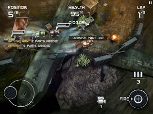 death rally 1 Death Rally Review For iPhone and iPad   Because Racing Is Much More Fun With Guns