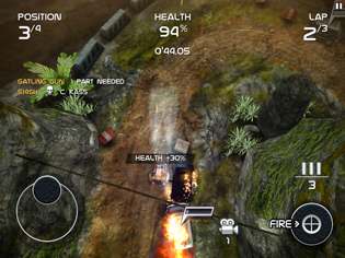 death rally 3 Death Rally Review For iPhone and iPad   Because Racing Is Much More Fun With Guns